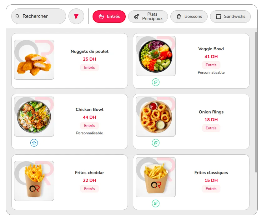 Logiciel caisse restaurant Maroc QResto Pro